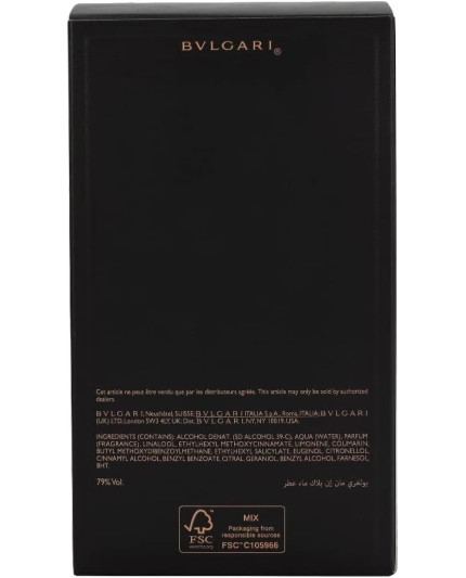 Man In Black Eau de Parfum 100 ml - Fragranza Uomo