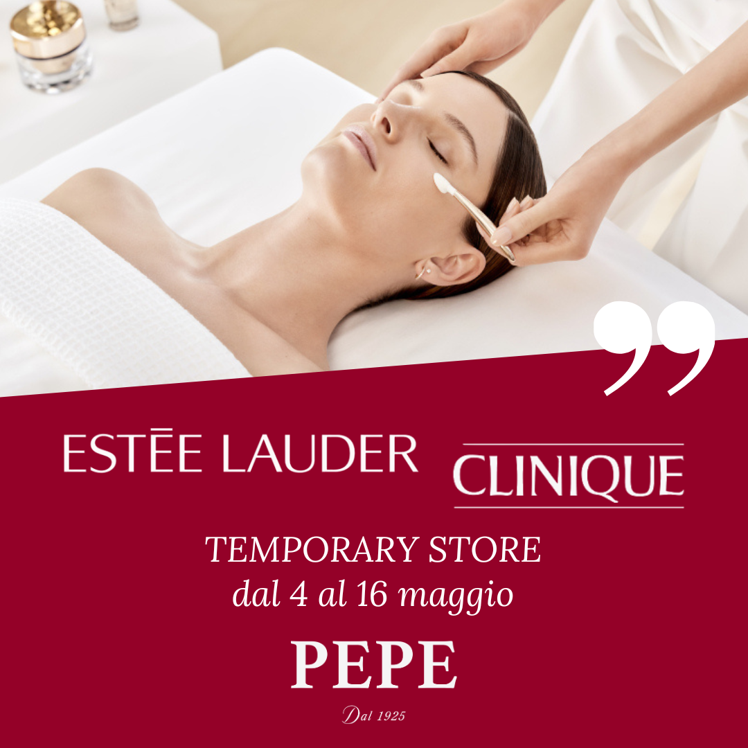 Temporary Store Estée Lauder e Clinique