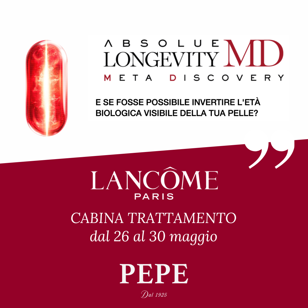 Lancôme cabina trattamento